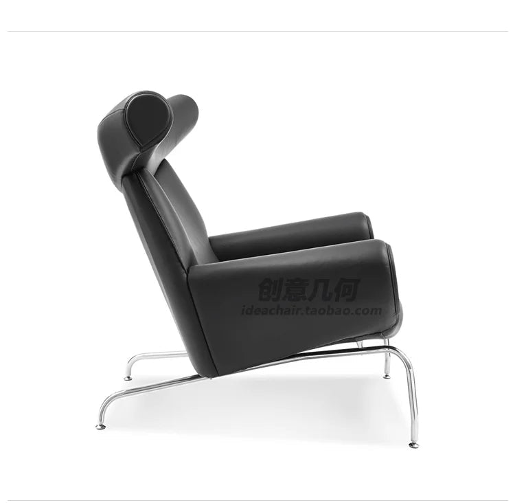Nordic Single Sofa Chair Genuine Leather Sectional Recliner Art Creative Designer Luxury Home Furniture Living Room Sofa Muebles - PatioLix