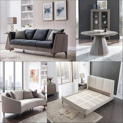 Nordic Style Hotel Luxury Sheep Skin Lamb Wool Sofa Chair Teddy Fur White Boucle Fabric Furniture Accent Chair - PatioLix