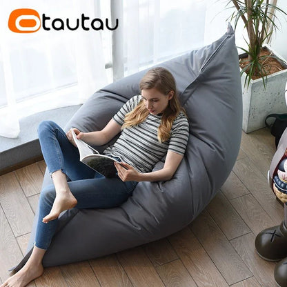 OTAUTAU M/L Outdoor/Home Bean Bag Cover 140x180cm DD103【No Filler Inside! You Need To Buy Filler By Yourself !】 - PatioLix