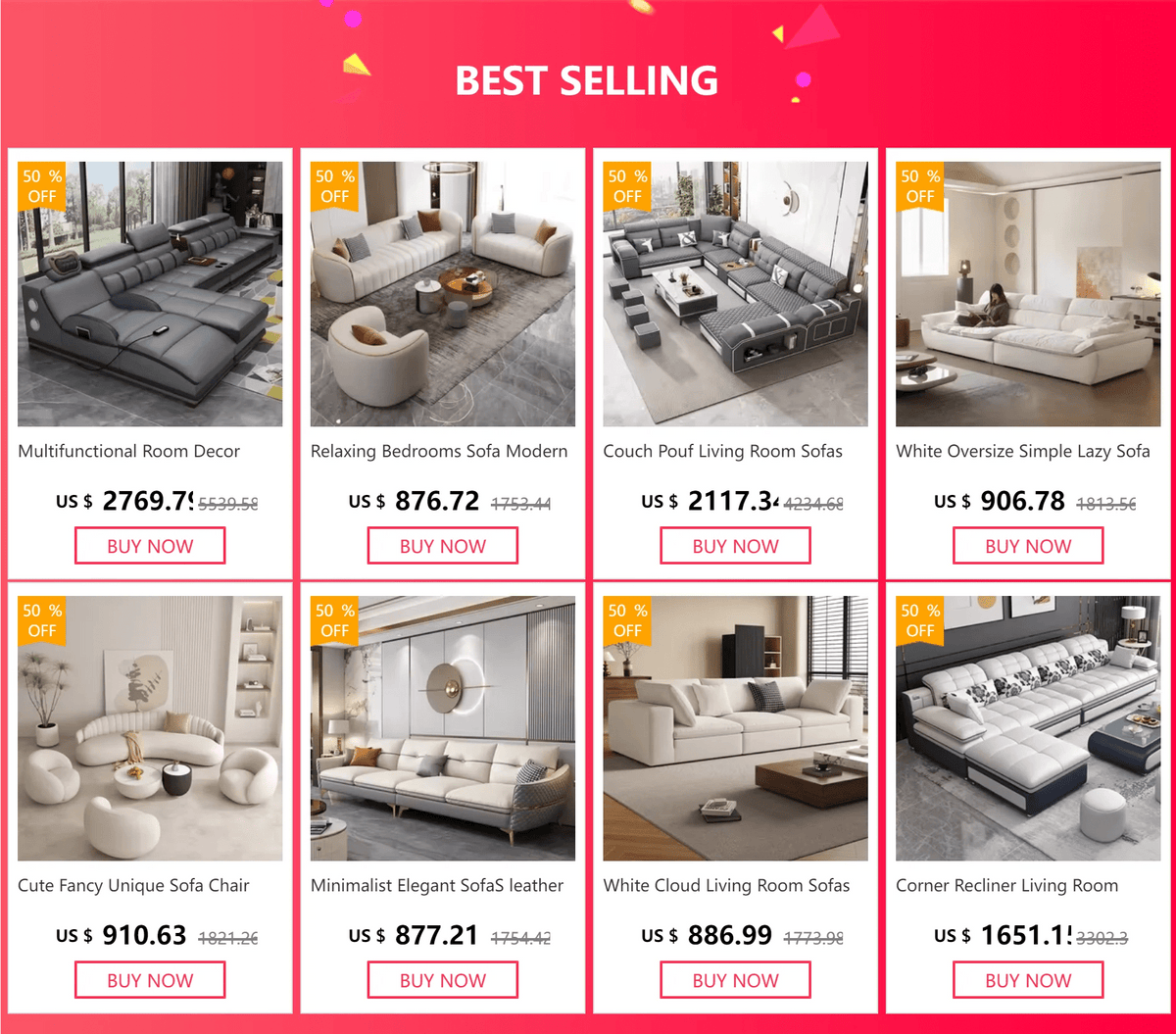 Oversize Luxury Fancy Sofa Chair Unique Modern Relax Designer Floor Lazy Sofa House Lounge Sofy Do Salonu Living Room Furniture - PatioLix