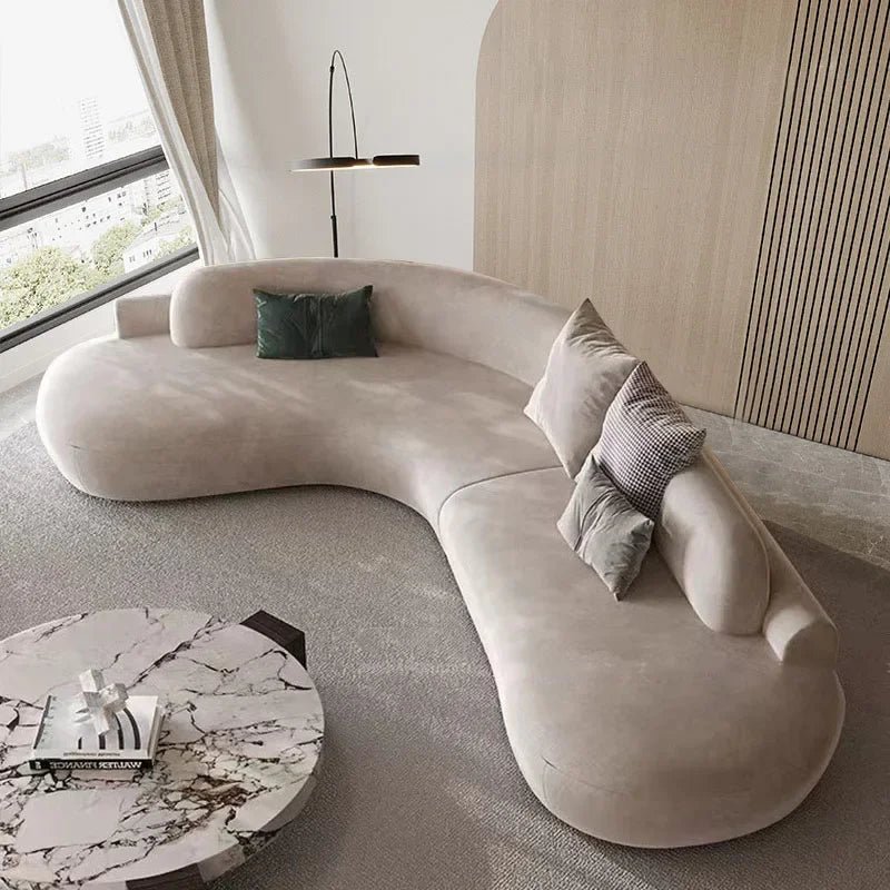 Oversize Luxury Fancy Sofa Chair Unique Modern Relax Designer Floor Lazy Sofa House Lounge Sofy Do Salonu Living Room Furniture - PatioLix