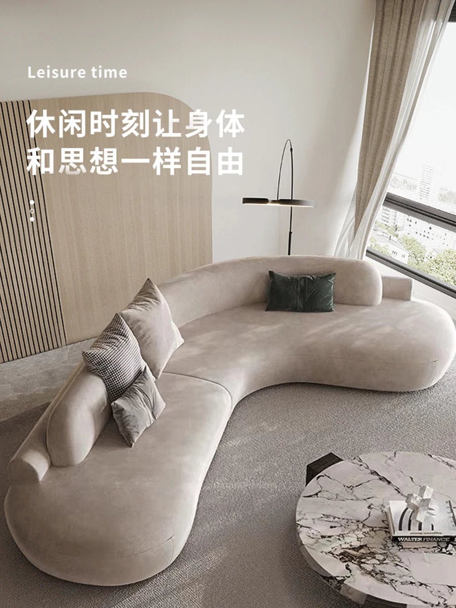 Oversize Luxury Fancy Sofa Chair Unique Modern Relax Designer Floor Lazy Sofa House Lounge Sofy Do Salonu Living Room Furniture - PatioLix