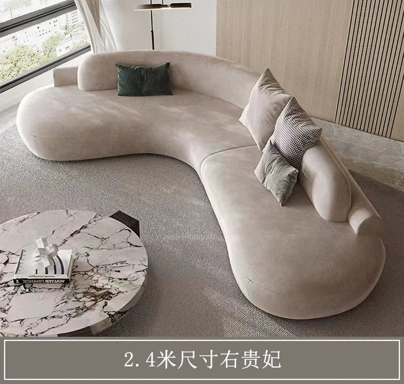 Oversize Luxury Fancy Sofa Chair Unique Modern Relax Designer Floor Lazy Sofa House Lounge Sofy Do Salonu Living Room Furniture - PatioLix
