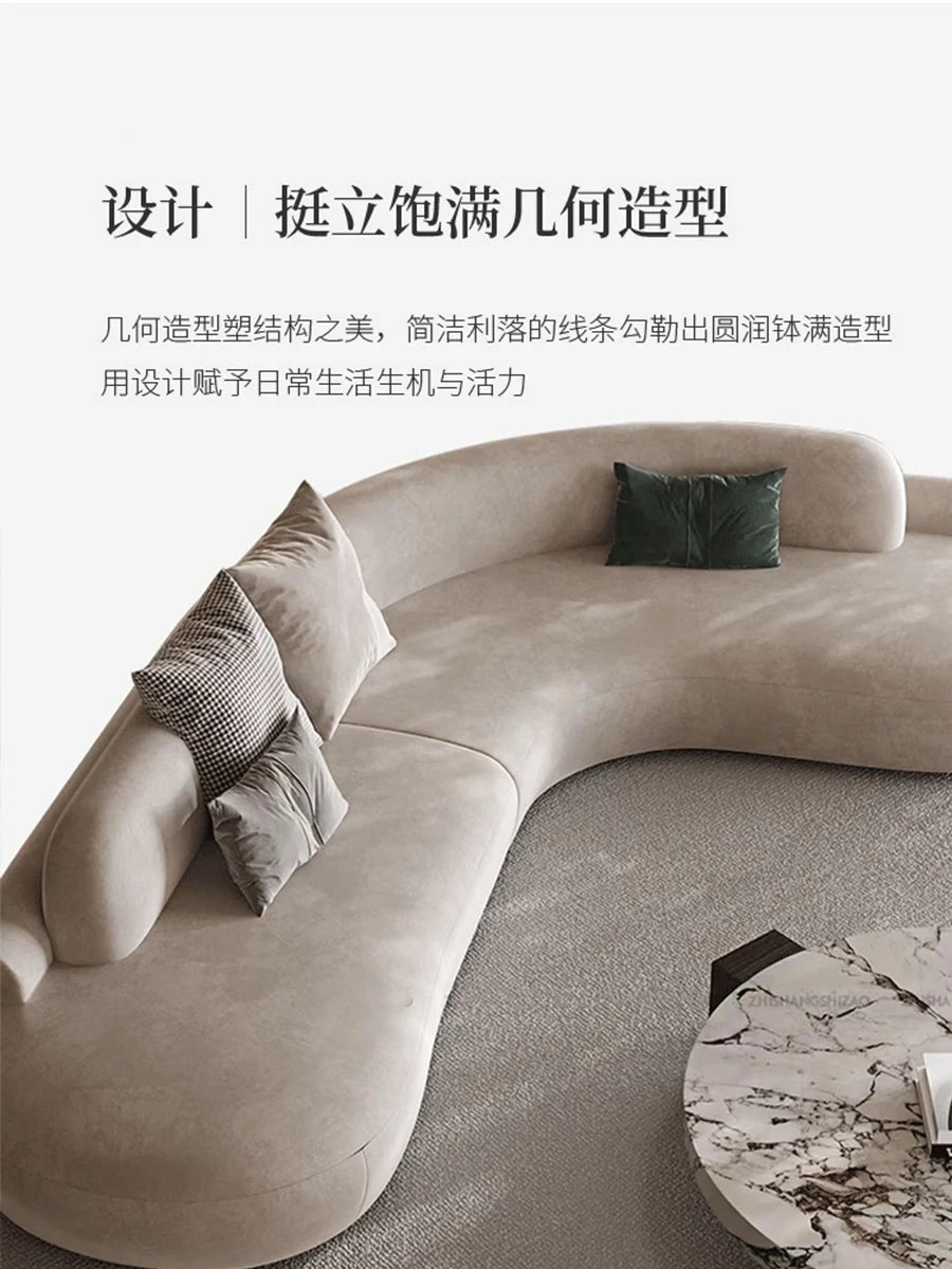 Oversize Luxury Fancy Sofa Chair Unique Modern Relax Designer Floor Lazy Sofa House Lounge Sofy Do Salonu Living Room Furniture - PatioLix