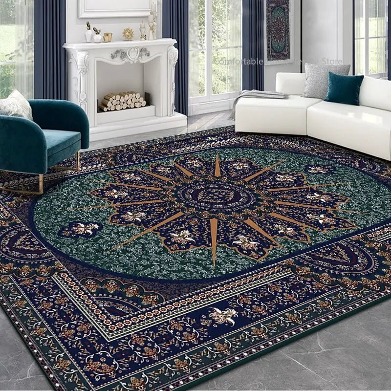 Persian Style Carpet for Living Room Home Decoration Retro Lounge Rug Soft Bedroom Carpet Non - slip Bedside Mats Washable 200x300 - PatioLix
