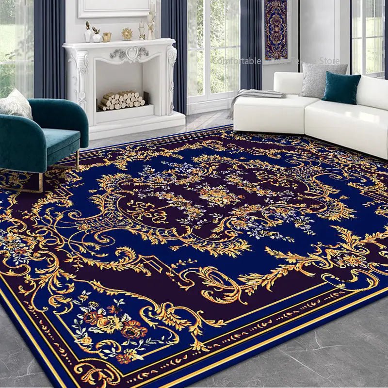 Persian Style Carpet for Living Room Home Decoration Retro Lounge Rug Soft Bedroom Carpet Non - slip Bedside Mats Washable 200x300 - PatioLix