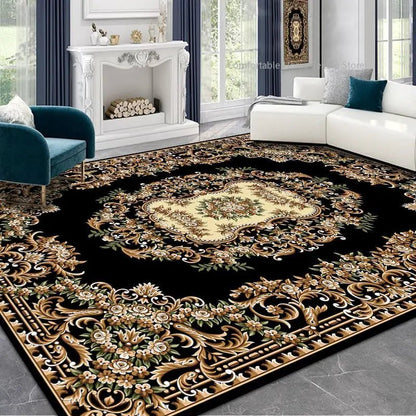 Persian Style Carpet for Living Room Home Decoration Retro Lounge Rug Soft Bedroom Carpet Non - slip Bedside Mats Washable 200x300 - PatioLix