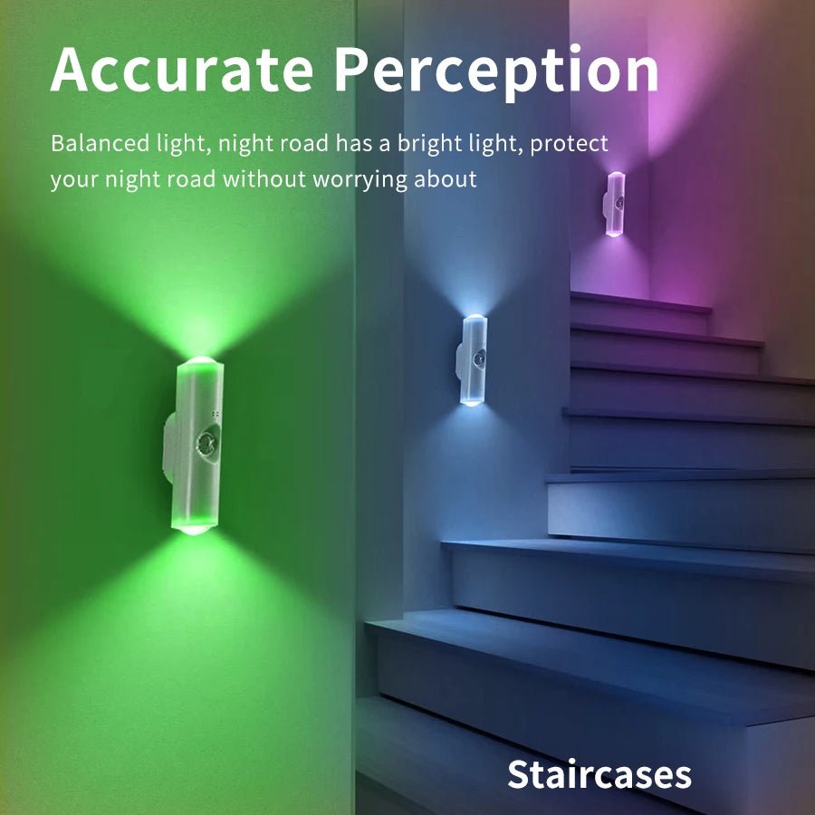 RGB Magnetic Wall Light with Motion Sensor Rechargeable - PatioLix