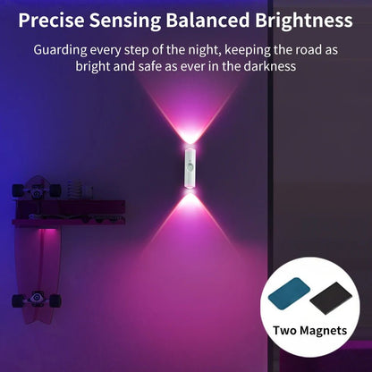 RGB Magnetic Wall Light with Motion Sensor Rechargeable - PatioLix