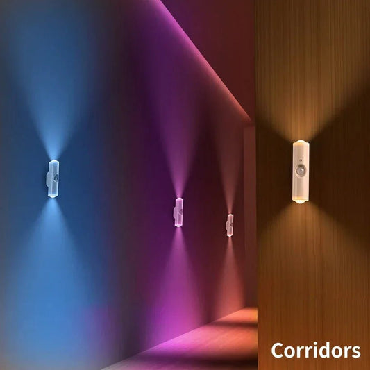 RGB Magnetic Wall Light with Motion Sensor Rechargeable - PatioLix