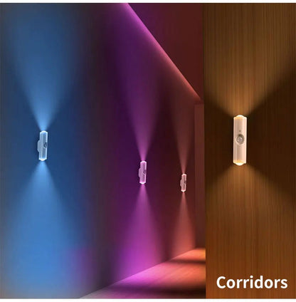 RGB Magnetic Wall Light with Motion Sensor Rechargeable - PatioLix