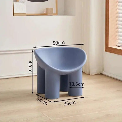 Roly Poly Chair Modern Sofa Nordic Living Room Chairs Lounge Salon Lazy Ergonomic Relax Designer Luxury Chaise Home Furniture - PatioLix