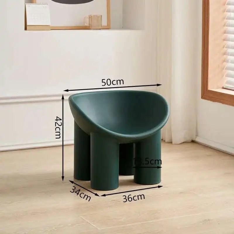 Roly Poly Chair Modern Sofa Nordic Living Room Chairs Lounge Salon Lazy Ergonomic Relax Designer Luxury Chaise Home Furniture - PatioLix