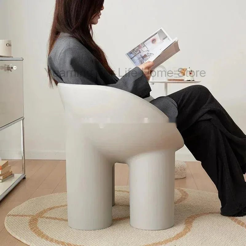 Roly Poly Chair Modern Sofa Nordic Living Room Chairs Lounge Salon Lazy Ergonomic Relax Designer Luxury Chaise Home Furniture - PatioLix