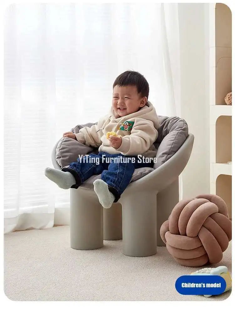 Roly Poly Chair Modern Sofa Nordic Living Room Chairs Lounge Salon Lazy Ergonomic Relax Designer Luxury Chaise Home Furniture - PatioLix
