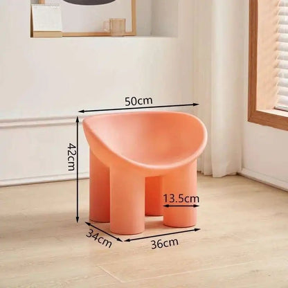 Roly Poly Chair Modern Sofa Nordic Living Room Chairs Lounge Salon Lazy Ergonomic Relax Designer Luxury Chaise Home Furniture - PatioLix