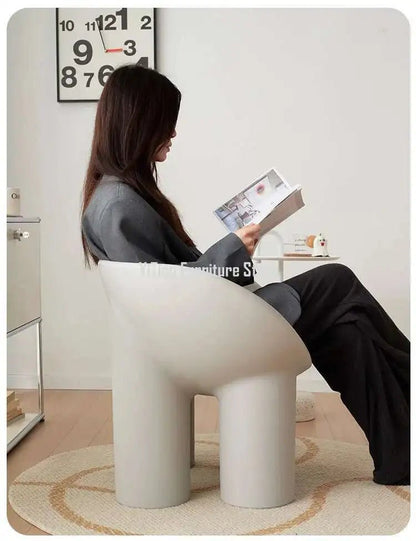 Roly Poly Chair Modern Sofa Nordic Living Room Chairs Lounge Salon Lazy Ergonomic Relax Designer Luxury Chaise Home Furniture - PatioLix