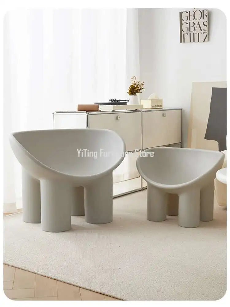 Roly Poly Chair Modern Sofa Nordic Living Room Chairs Lounge Salon Lazy Ergonomic Relax Designer Luxury Chaise Home Furniture - PatioLix