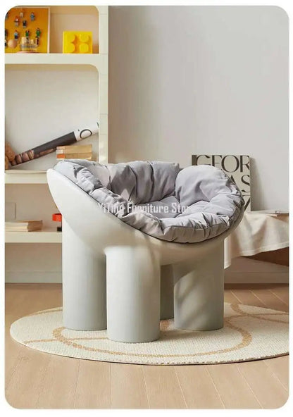 Roly Poly Chair Modern Sofa Nordic Living Room Chairs Lounge Salon Lazy Ergonomic Relax Designer Luxury Chaise Home Furniture - PatioLix