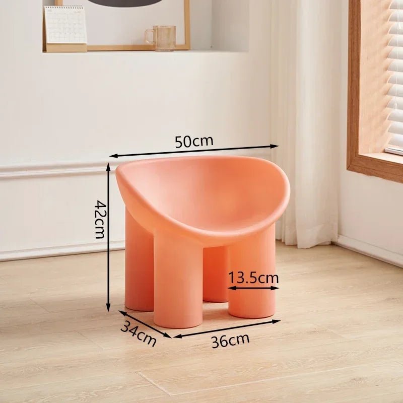 Roly Poly Chair Modern Sofa Nordic Living Room Chairs Lounge Salon Lazy Ergonomic Relax Designer Luxury Chaise Home Furniture - PatioLix