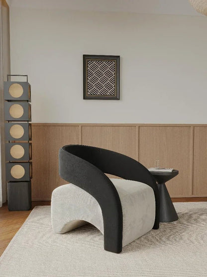 Single Chair Living Room Lazy Single Sofa Leisure Chair Designer Sofa Chair Single Sofa Light Luxury High - end - PatioLix
