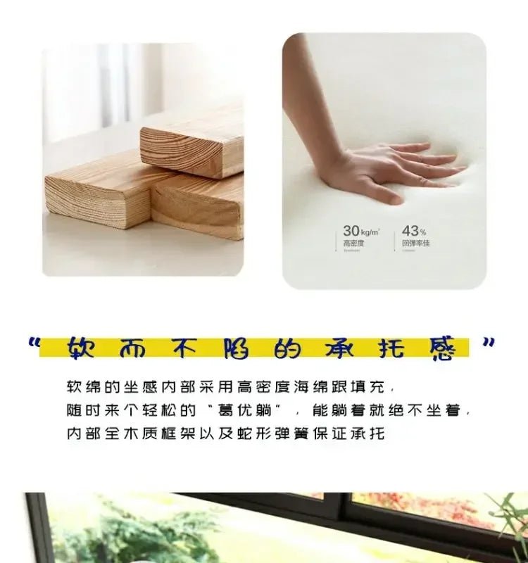 Single Chair Living Room Lazy Single Sofa Leisure Chair Designer Sofa Chair Single Sofa Light Luxury High - end - PatioLix