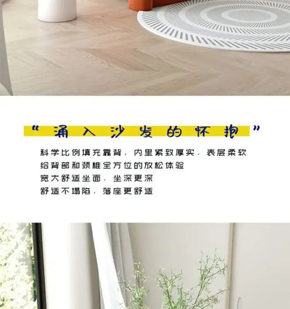 Single Chair Living Room Lazy Single Sofa Leisure Chair Designer Sofa Chair Single Sofa Light Luxury High - end - PatioLix