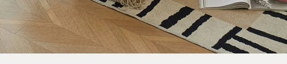 Solid Wood Rocking Chair Living Room Chaise Lounge Nordic Luxury Retro Balcony Single Lazy Sofa Chair Creative Home Decoration - PatioLix