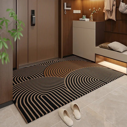 VIKAMA Light Luxury Entrance Door Mats, Anti - Slip Door Mats For The Living Room And Foyer, Dirt - Resistant Home Decoration - PatioLix
