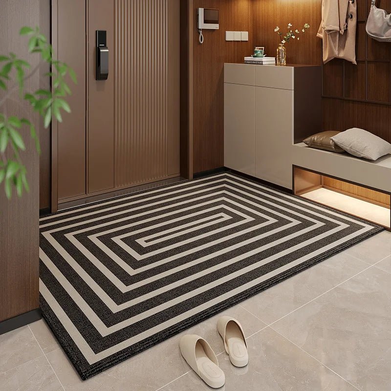 VIKAMA Light Luxury Entrance Door Mats, Anti - Slip Door Mats For The Living Room And Foyer, Dirt - Resistant Home Decoration - PatioLix